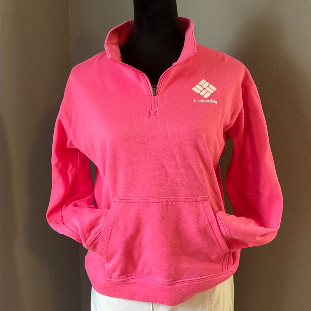 Columbia Vibrant Pink Pullover
